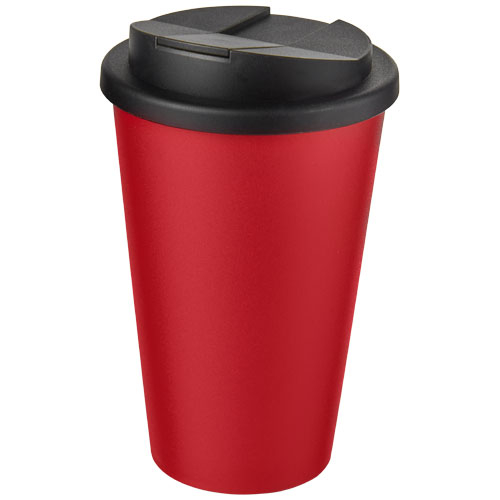 Gobelet isolant promotionnel 350ml Americano® Rouge / Noir